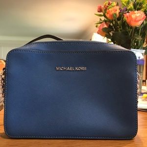 Michael Kors Jet Set Saffiano Leather Crossbody
